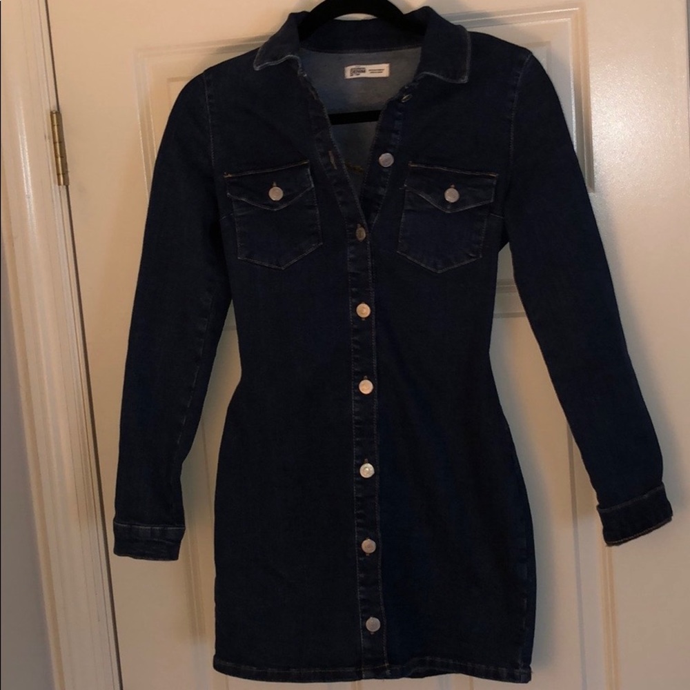 ZARA stretchy denim dress